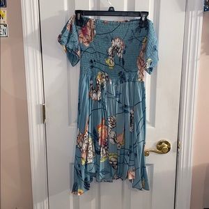 Sun dress off the shoulder